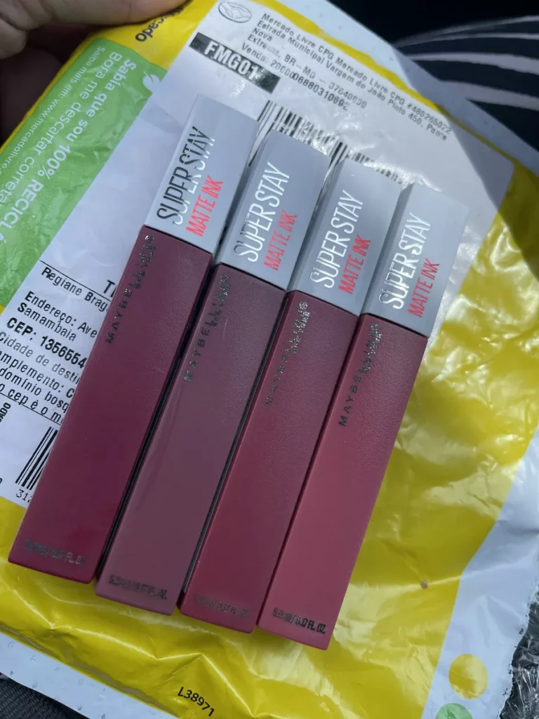 Clientes que usaram e aprovaram Batom Maybelline Matte Ink Super Stay