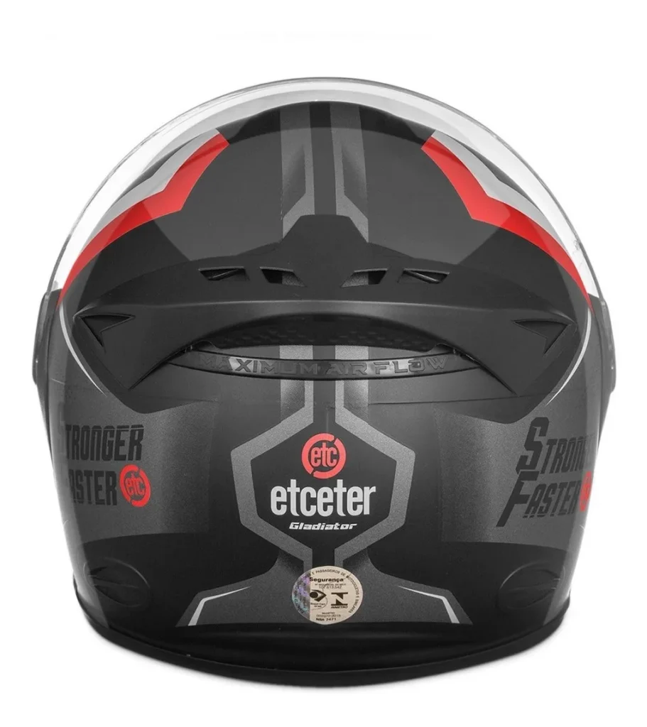 Capacete Etceter Gladiator Stronger Faster
