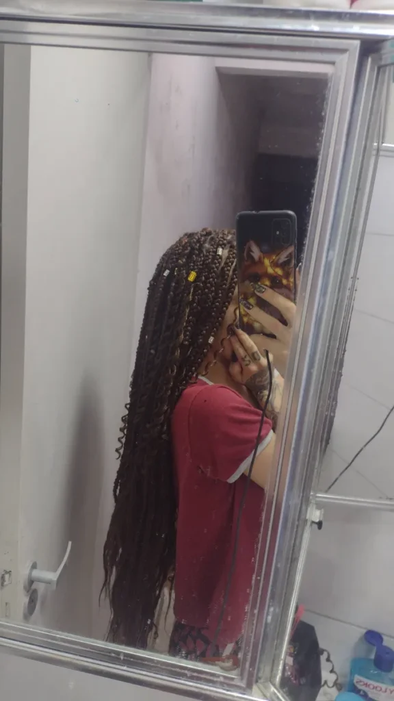 Clientes que aprovaram o produto Zhang Hair Jumbo Super X