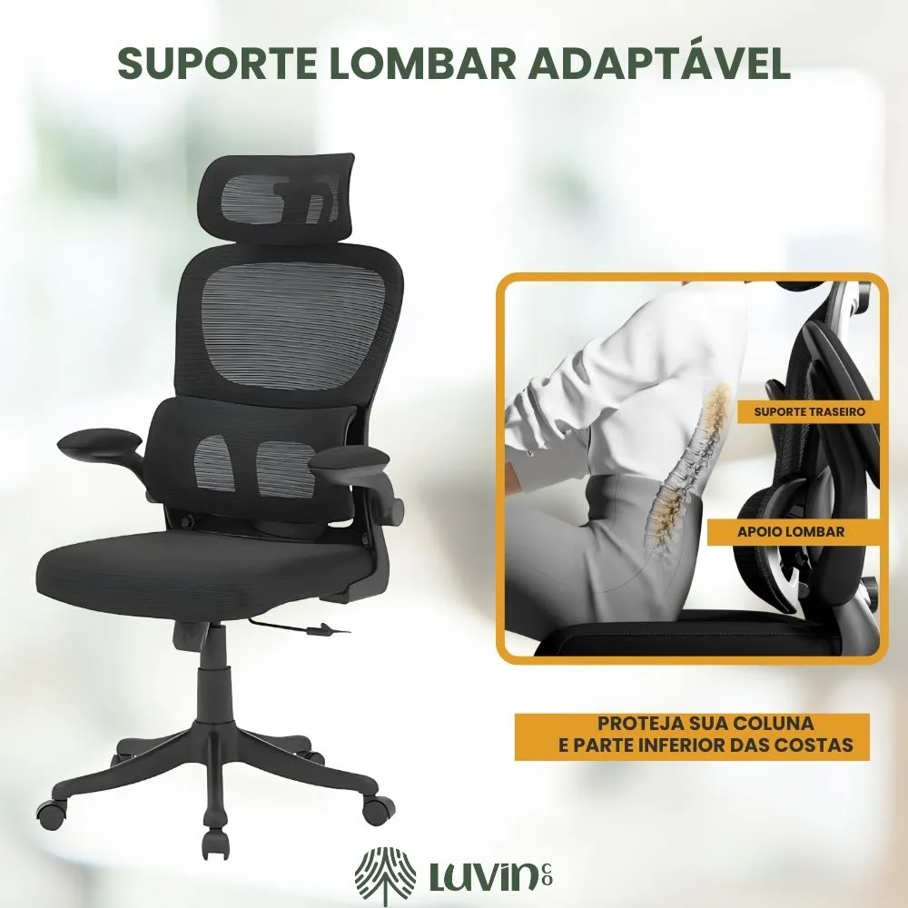 Cadeira ergonomica luvinco b500