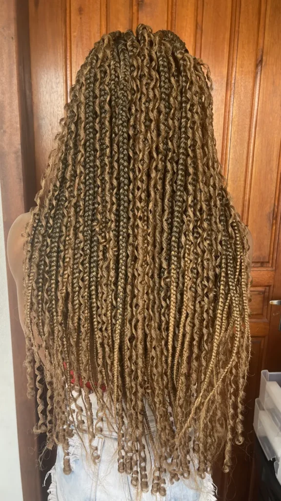 Clientes que aprovaram o produto Zhang Hair Jumbo Super X