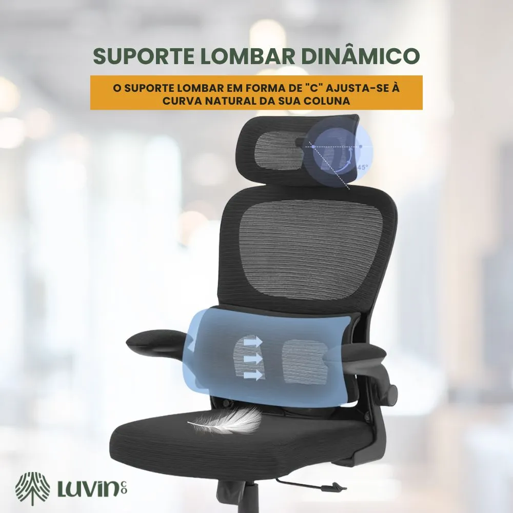 Cadeira ergonomica luvinco b500