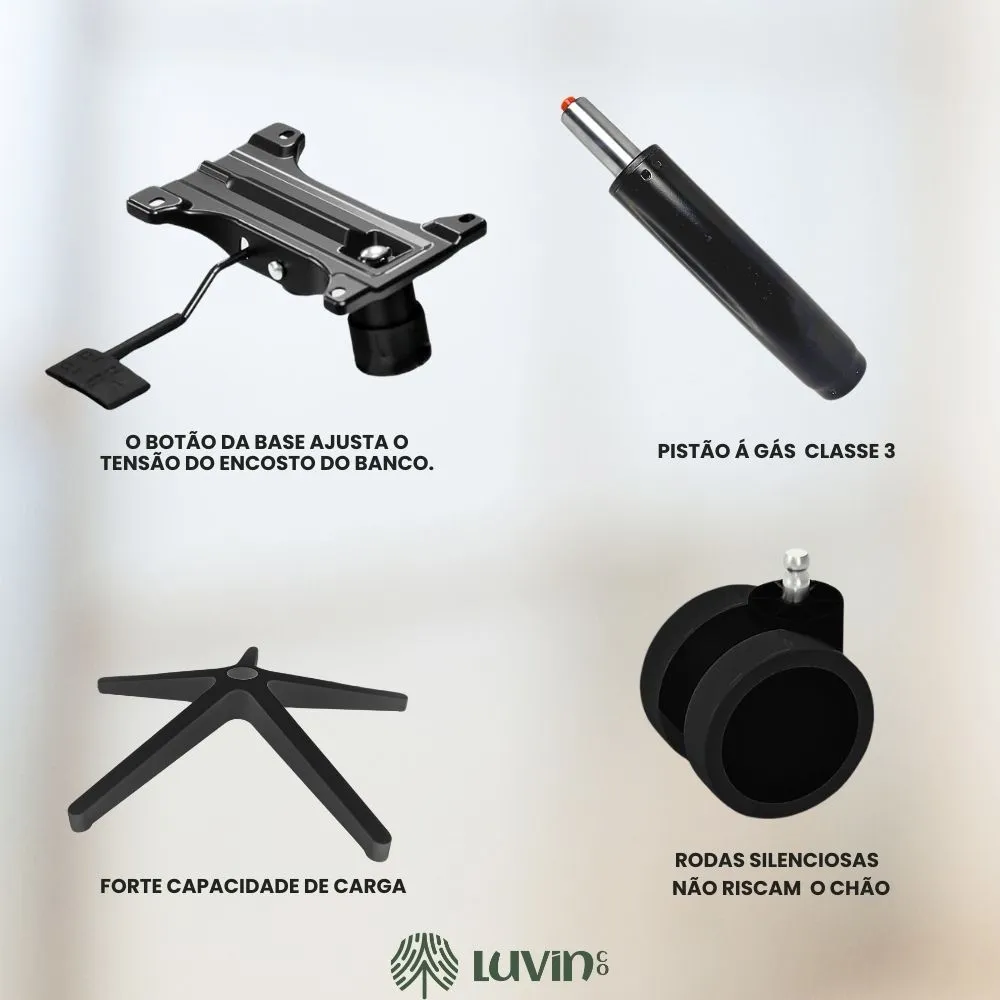 Cadeira ergonomica luvinco b500